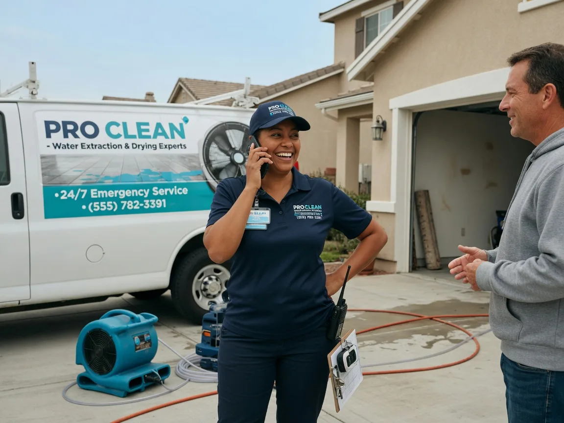 Water Extraction & Drying Mcclellan, CA FAQs